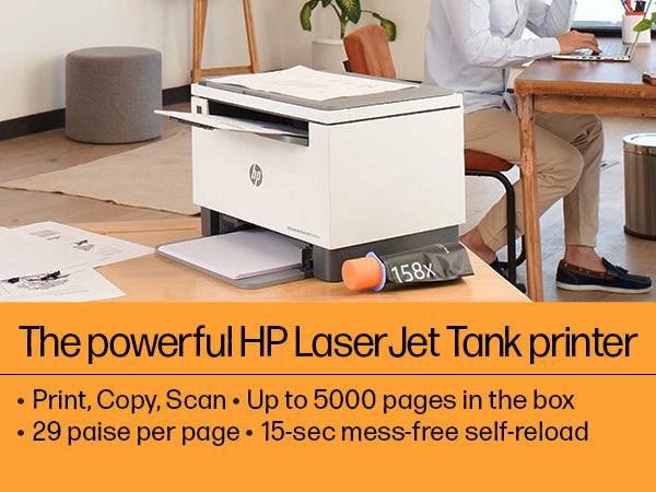 HP Laserjet Tank 2606dn Duplex Printer for Home: Print+Copy+Scan - Perfect Computer Agencies