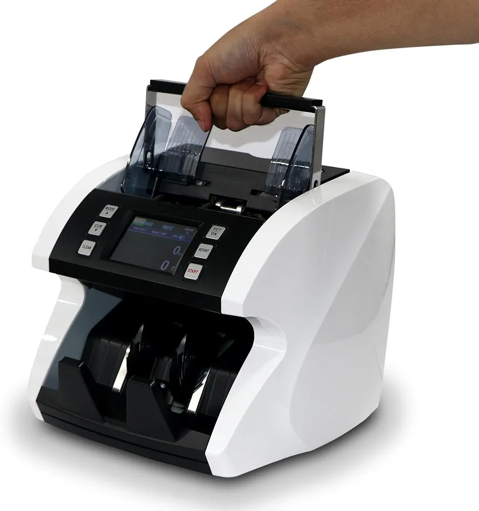 Bankos IS 6i PRO CIS MIX VALUE Note Counting Machine with Counterfeit Notes Detection - Perfect Computer Agencies