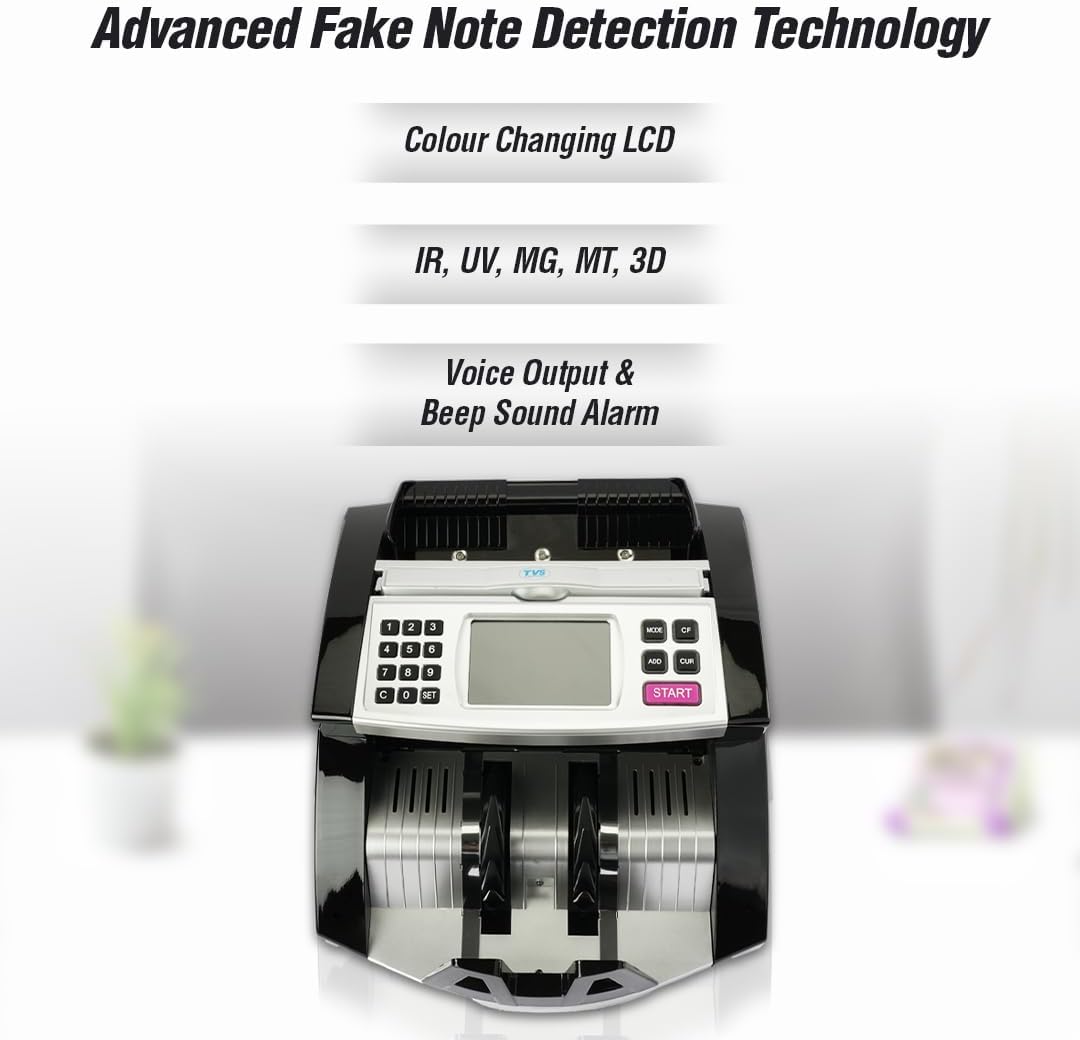 TVS Electronics CC 453 Star+ Cash Counting Machine