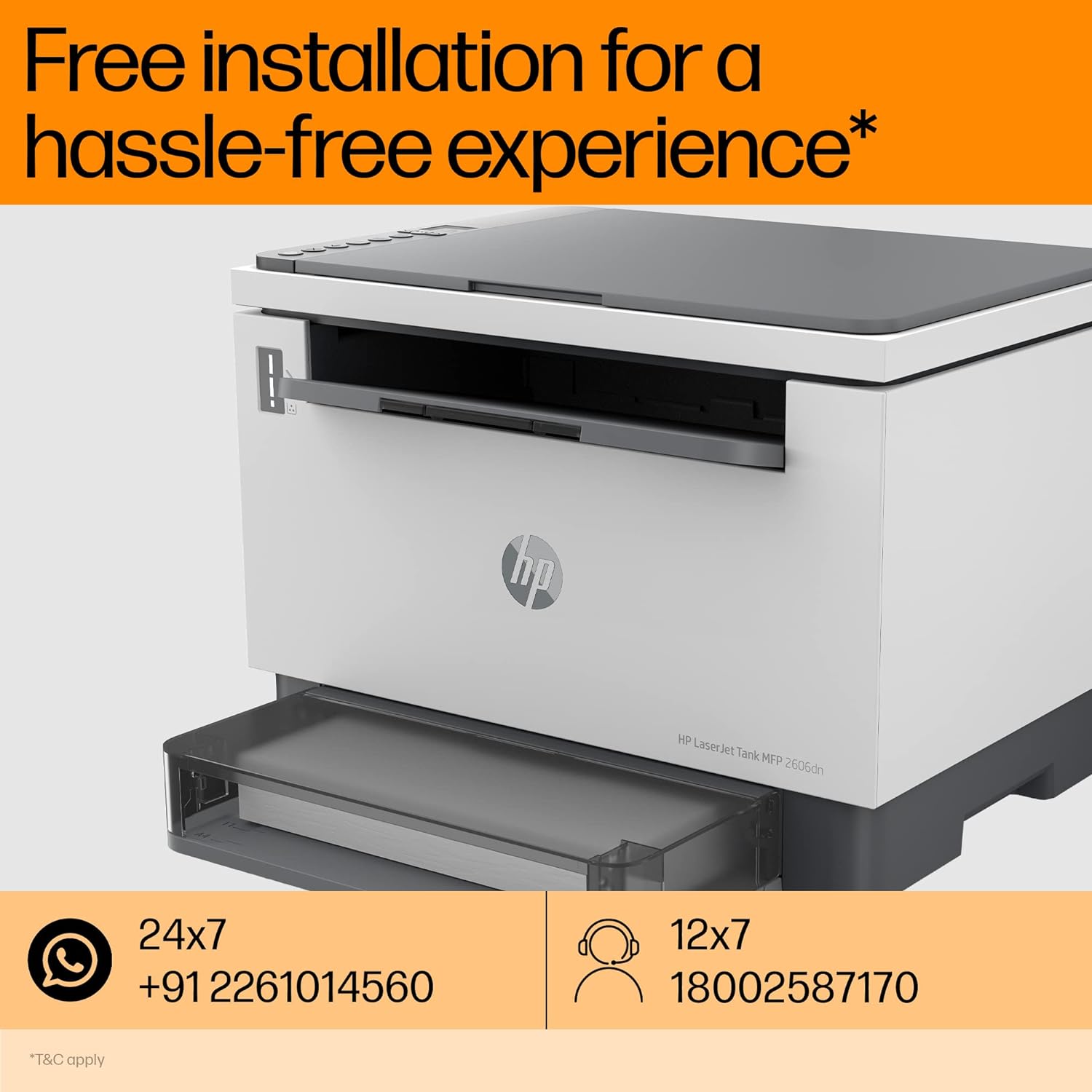 HP Laserjet Tank 2606dn Duplex Printer for Home: Print+Copy+Scan - Perfect Computer Agencies