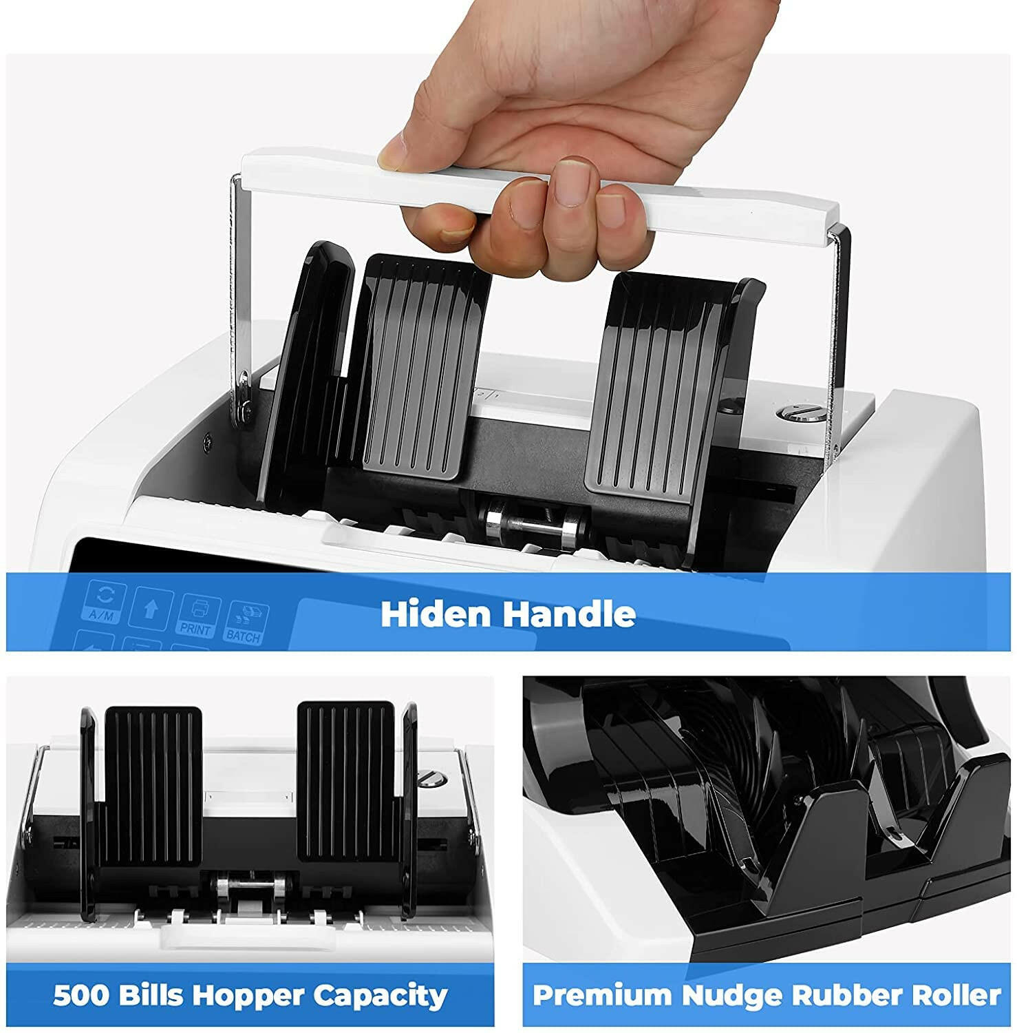 Bankos-4040 Mix Value Note Counting Machine with Fake Note Detection and Sorting.