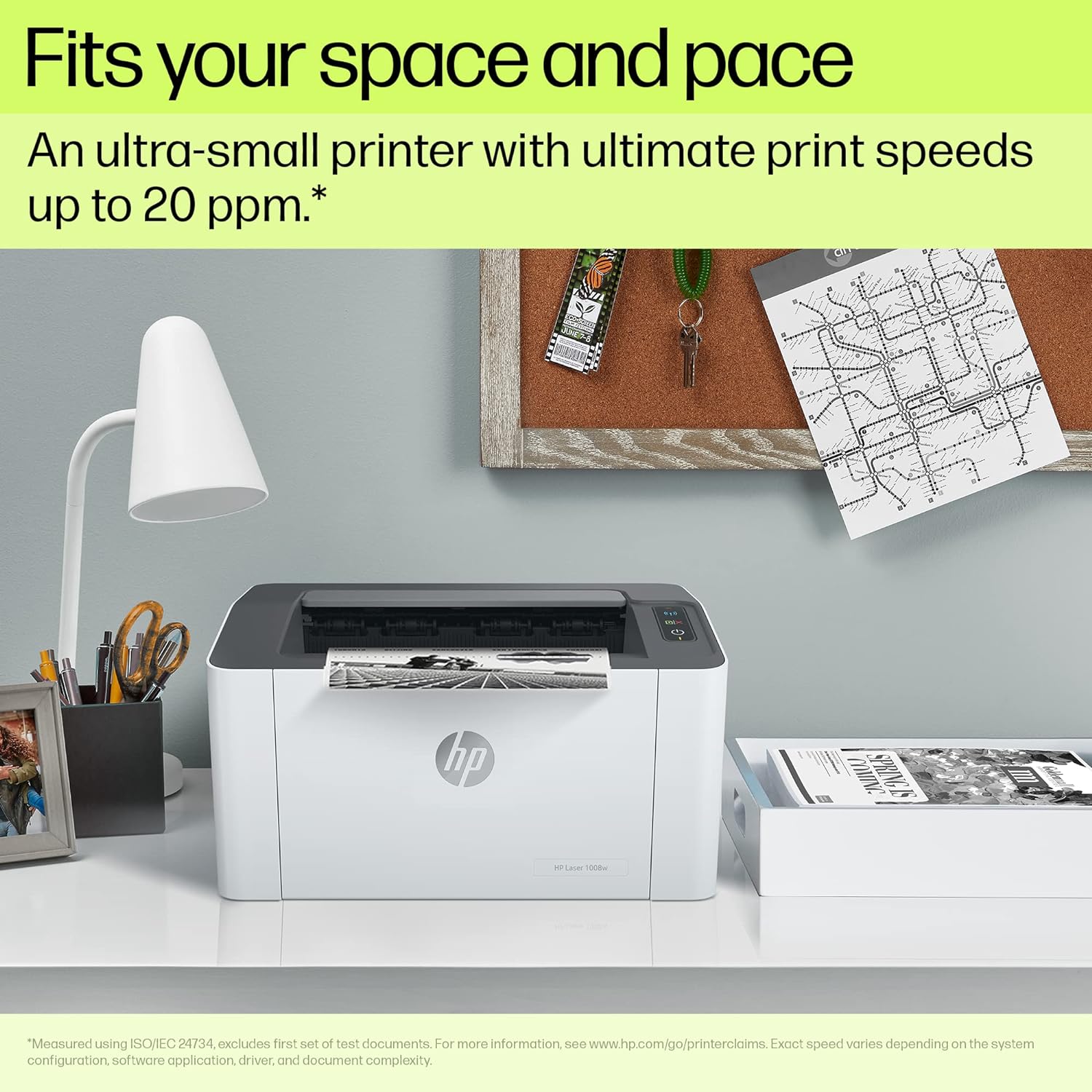 HP Laser 1008w Printer, Wireless, Single Function, Print, Hi-Speed USB - Perfect Computer Agencies
