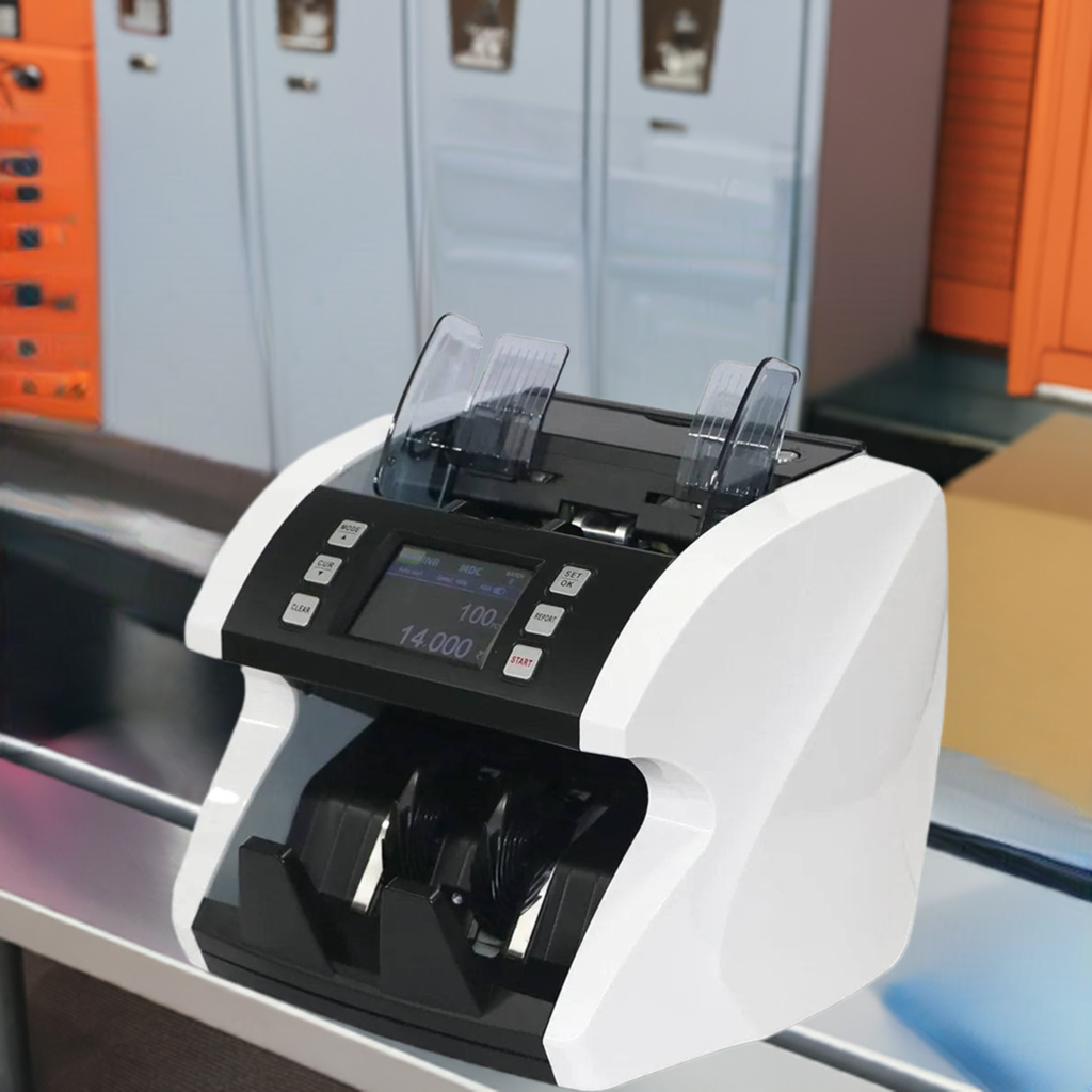 Bankos IS 6i PRO CIS MIX VALUE Note Counting Machine with Counterfeit Notes Detection - Perfect Computer Agencies