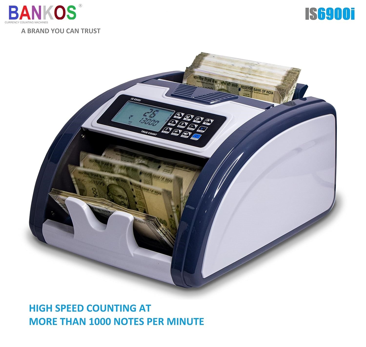 Bankos IS6900i Currency Counting Machine - Perfect Computer Agencies
