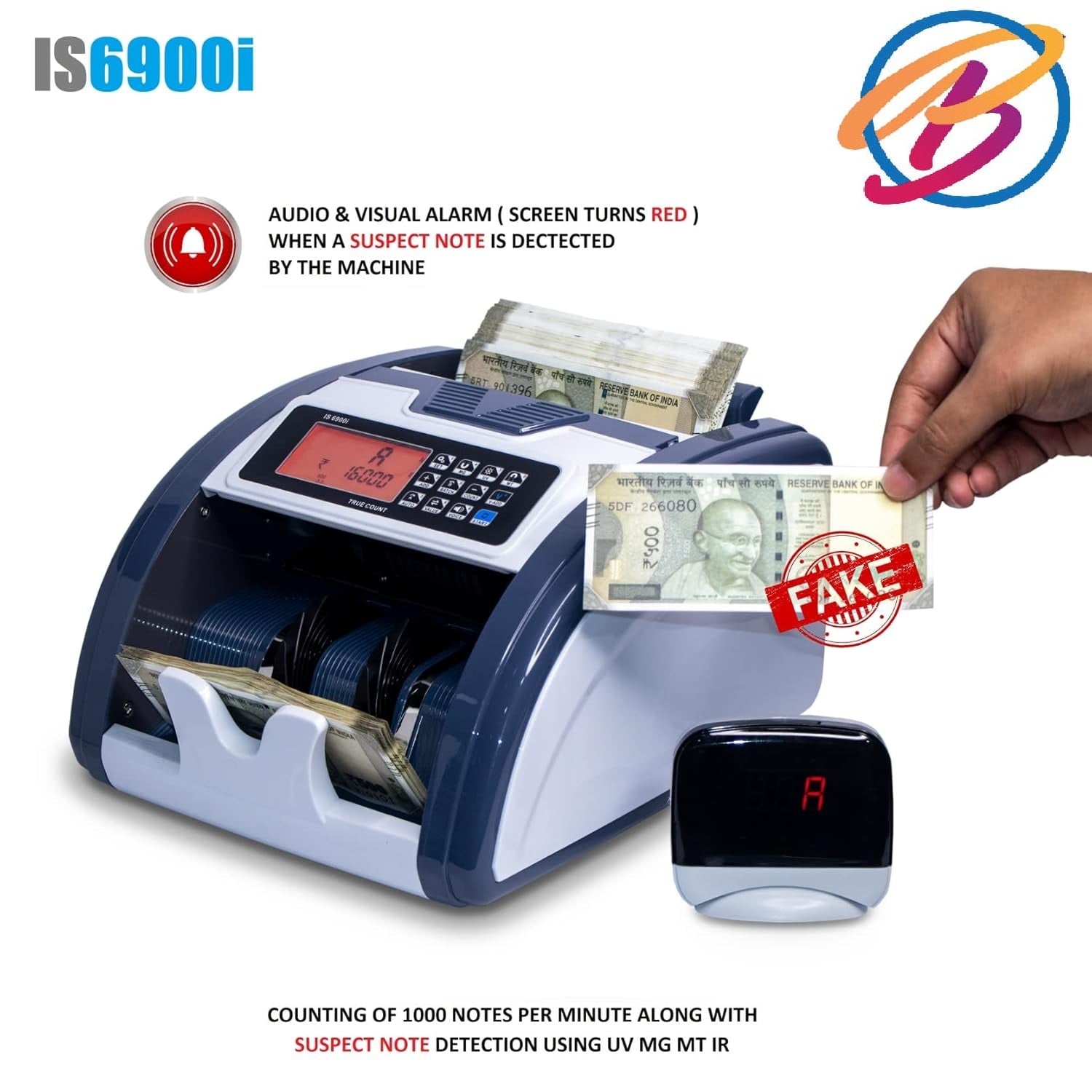 Bankos IS6900i Currency Counting Machine - Perfect Computer Agencies